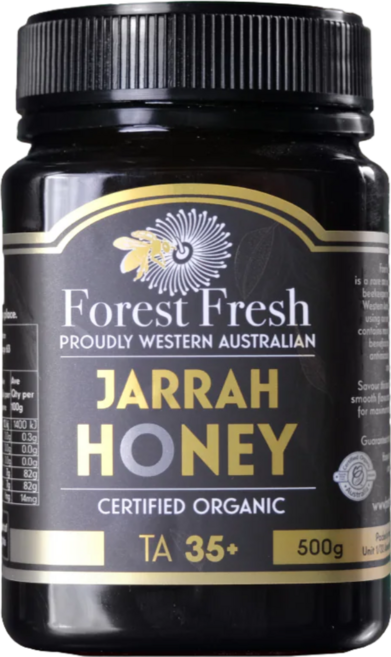 유기농 호주 자라 꿀 TA35+ (UMF25+ / MGO 2142 수준) Organic TA35+ Jarrah Honey, 1개, 500g