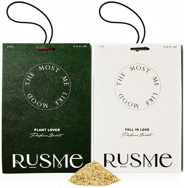 러스미 차량용 천연우드칩 퍼퓸샤쉐, 20g, 4개, 플랜트 러버