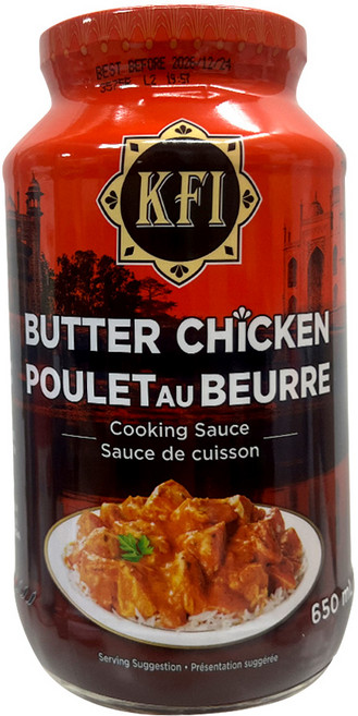 코스트코 KFI 버터 치킨 커리용 소스 650ml 1병, 1개