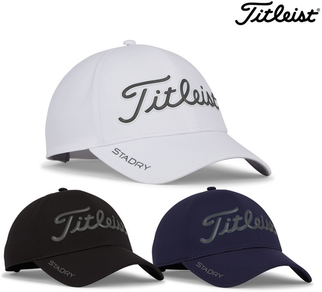[아쿠쉬네트코리아정품] 타이틀리스트 플레이어스 스테이드라이 골프모자 TH23APSA, 화이트 차콜, 1개