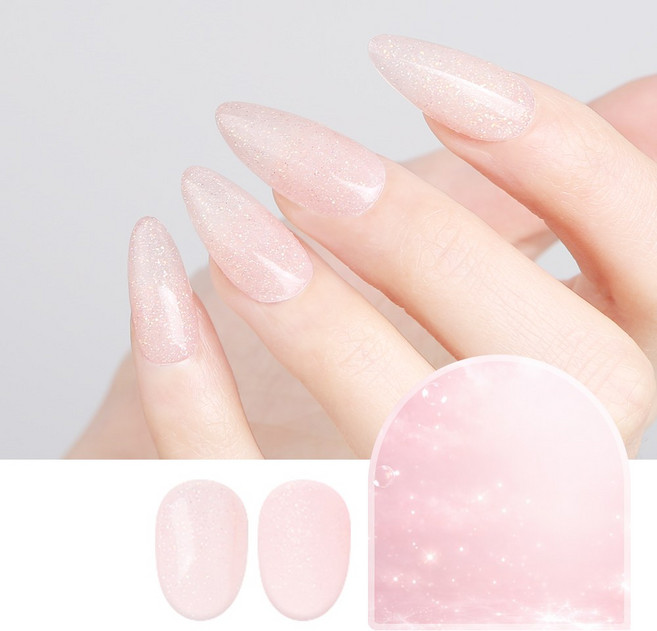 [지오네일재료] 젤로젤로 글로우듀 시럽글리터젤 6종, 1개, 10g, JJ-58 블러쉬듀