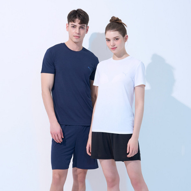 푸마 언더웨어 푸마 공용 컴포터블 셋업 상하의 2종세트 택일