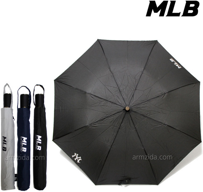 MLB 폰지 반자동 2단우산 (M2005)