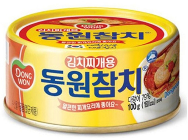 동원참치 김치찌개용, 100g, 1개