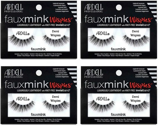 아델 포우밍크 데미 위스피 인조 속눈썹 4팩 - 쿠팡