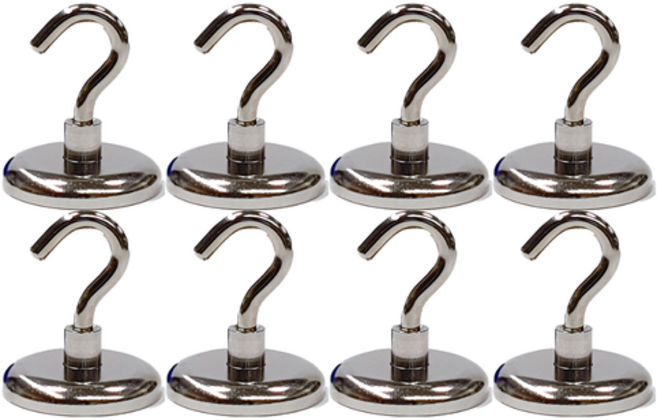 케이디 초강력 네오디움 고리자석, 42mm, 8개