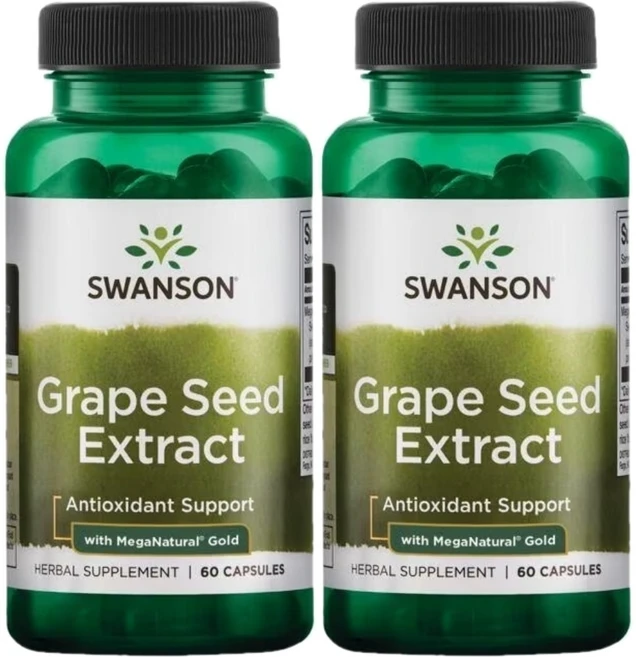 스완슨 포도씨 추출물, 1개, 60정 - 쿠팡