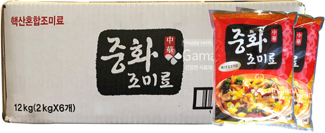 중화조미료2kgx6 핵산혼합조미료, 2kg, 6개