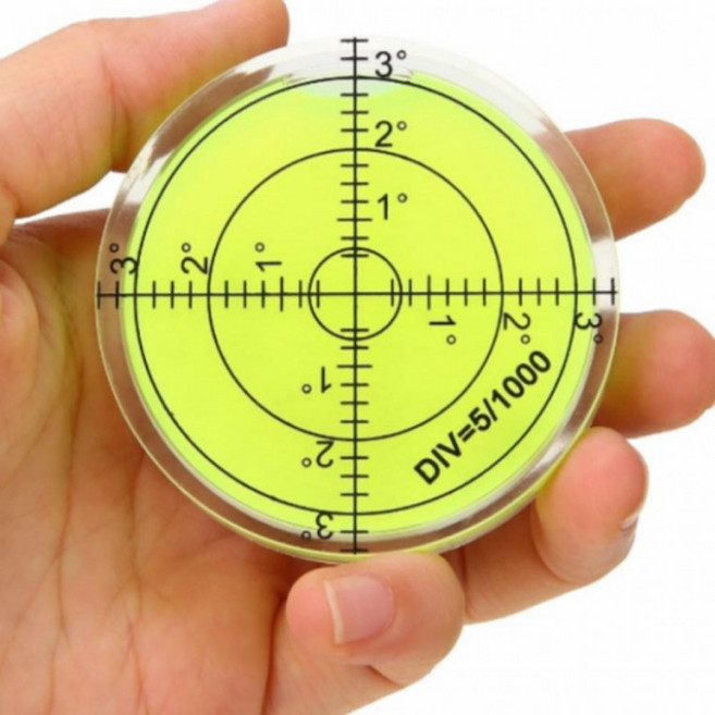 미니 원형 수평기 레벨 수평계 60mm 1EA, 1개