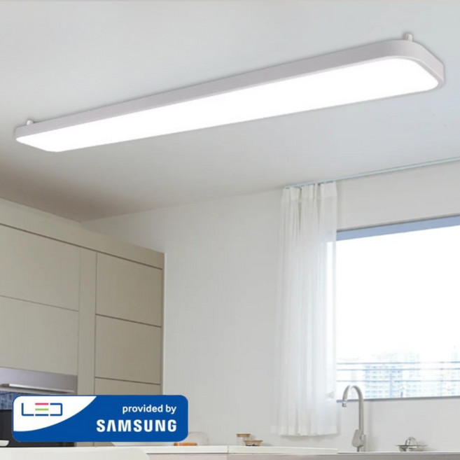 오스람 LED 주방등 60W 천장등 조명 전등 플리커프리 (설치설명서 포함), 화이트