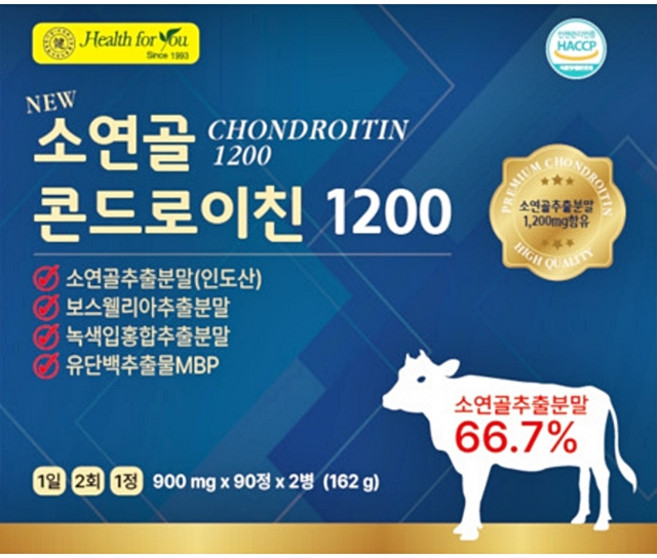 약국용 소연골 콘드로이친 1200 180정, 1개