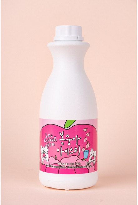 이강베 복숭아 아이스티 시럽 1.3kg, 1개
