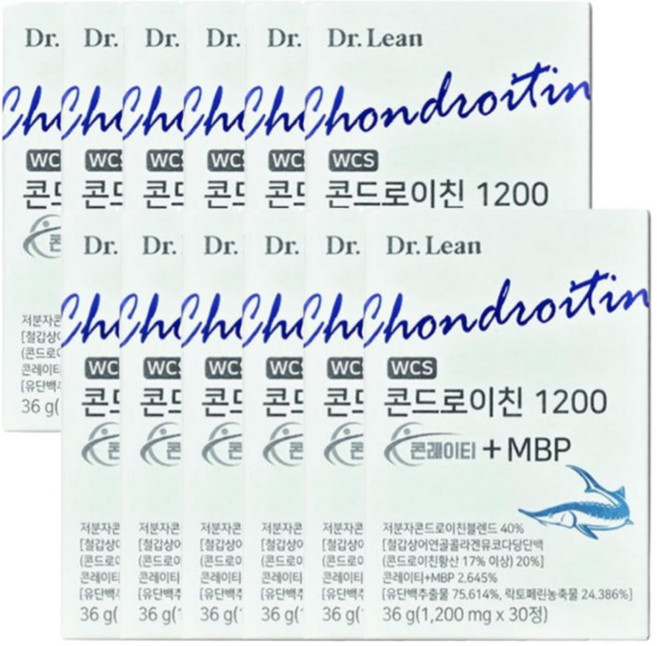 닥터린 콘드로이친 1200 콘레이티 MBP, 30정, 12개