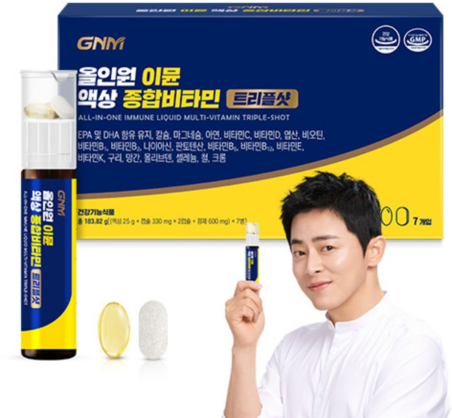 자연의품격 올인원 이뮨 액상 종합비타민 트리플샷, 7회분, 1개