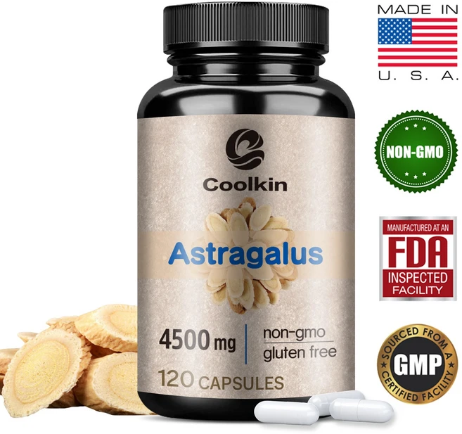 고농축 황기 추출물 면역력 강화 에너지 증진 항산화 피로 회복 간 기능 지원 스트레스 완화 항노화 체력 보강 NON-GMO 글루텐 프리, 1개, 120정 - 쿠팡