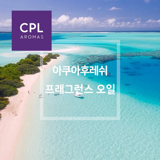 아쿠아 후레쉬 프래그런스오일 영국 CPL 아로마 캔들 디퓨져 재료, 500ml, 1개, 500ml