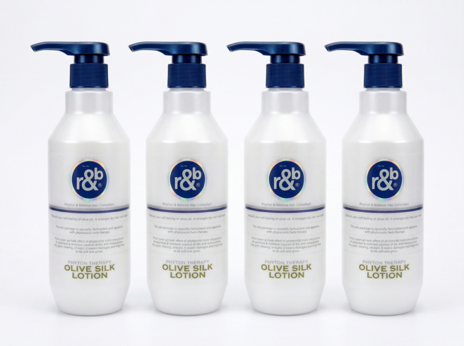 알앤비 우신 1+1 올리브 실크로션440ml 헤어로션, 440ml, 4개