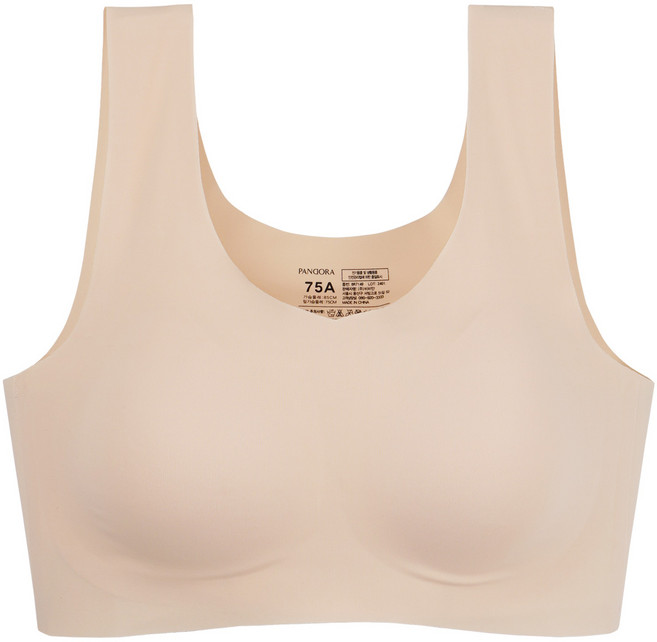 판도라by비비안 플러스사이즈 무봉제 프리컷브라 ABCD컵