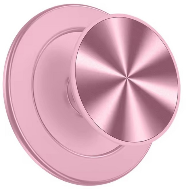 팝소그립 맥스세이프 폰 그립 홀더 맥세이프 그립 홀더 - 아이폰 갤럭시 탈부착 스마트 자석 거치대 홀더, 1개, 페일 핑크