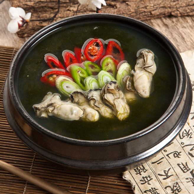 비비수산 깔끔한맛과 개운한맛이 더해진 가마솥 매생이굴국 2pack, 2개, 500g