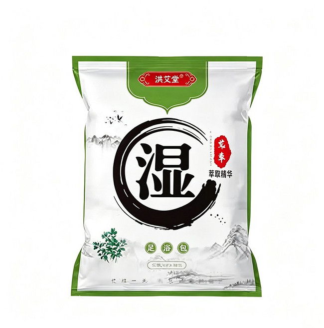 ANWO 精選草本 泡腳包 草本泡腳包 艾草包 足浴包 泡腳除濕 泡腳袋 養生泡腳袋 艾草泡腳包 睡眠泡腳包, 祛濕排毒【濕】足浴包*30包/袋, 1套