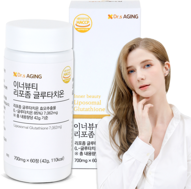 닥터스에이징 이너뷰티 리포좀 글루타치온 미국산 글루타치온 700mg, 1개, 60정