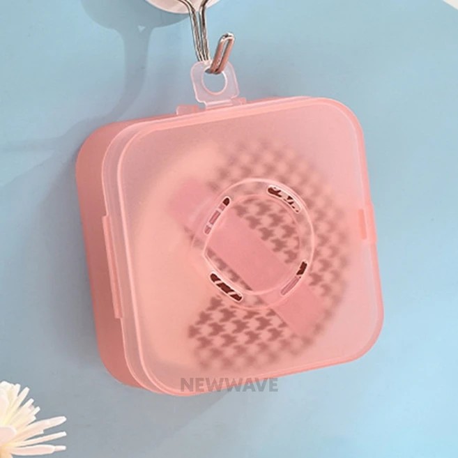 새결이네 통기성 휴대용 퍼프보관케이스 - 쿠팡