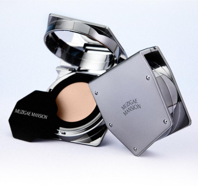 무지개맨션 스테인 누드 메쉬 쿠션, 1개, N23