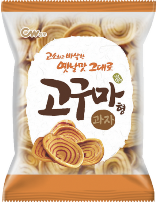 청우식품 고구마형과자, 120g, 5개