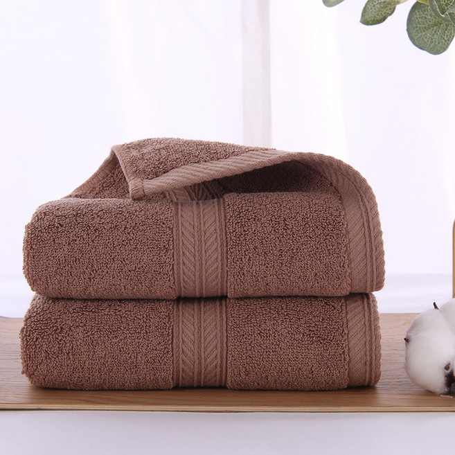 JEWAY 호텔수건 32수 고퀄리티 수건 순면 타월, 10개, 모카