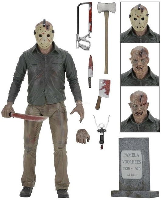 13일 금요일 - 7인치 액션 피규어 얼티밋 파트 4 제이슨 NECA, 1개