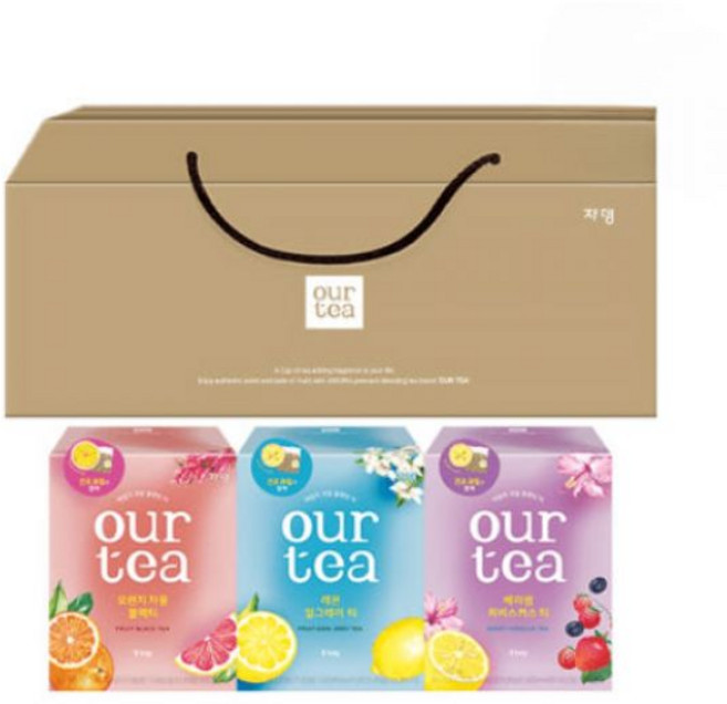 아워티 티백 차 DIY 선물세트 C 8px3개, 없음, 상세설명 참조