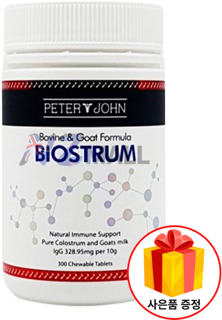 피터앤존 피터앤존 바이오스트럼 초유 산양유 300 태블릿 5개