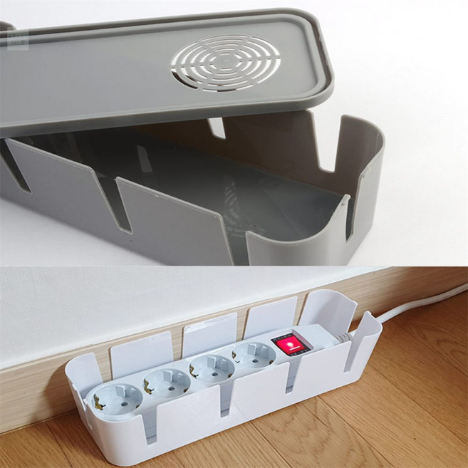 올몽스토어 멀티탭정리기 멀티탭불빛가리기