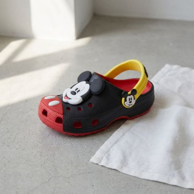 크록스 키즈 유아 아동 주니어 미니 마우스 클래식 클로그 - 멀티 212295-90H