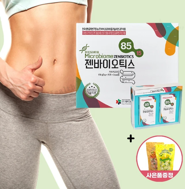 젠바이오틱스 4세대 유산균 마이크로바이옴 30포, 150g, 1박스 - 쿠팡