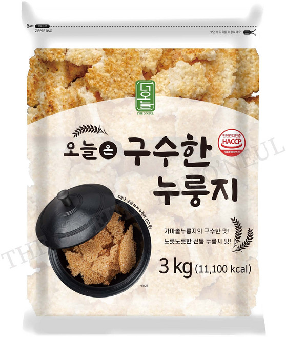 오늘 구수한누룽지, 3kg, 1개