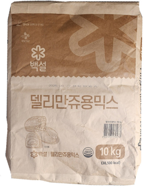 백설 델리만쥬용믹스 10kg x 1포, 1개