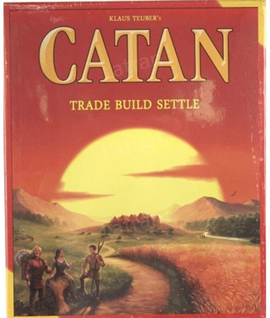 CATAN 보드게임 영어버전 ENG ver., 1개, A. 레드카탄 베이직 에디션
