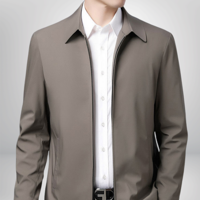 가우토 남성 봄 간절기 가벼운 데일리 자켓 깔끔핏 출근용 캐주얼 점퍼