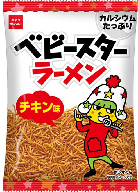 오야쯔컴퍼니 베이비 스타 라면 치킨 맛 68g, 1개