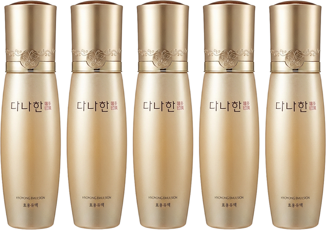 다나한 효용 유액/케이스없음/유통기한27년6월까지, 5개