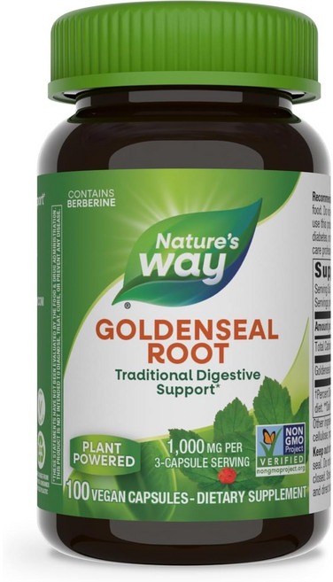 네이처스웨이 Nature's Way 프리미엄 허브 골든씰 뿌리 루트 100 정, 1개, 100정