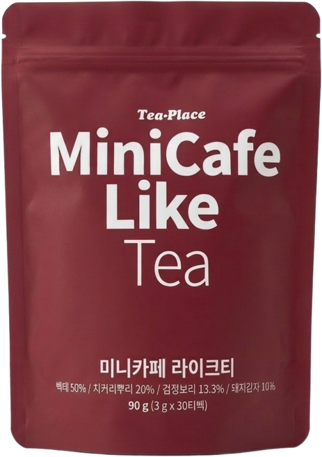 미니카페라이크티 루틴티 치커리커피 백태콩 커피분위기 보리커피 티플레이스 30티백 건강차 TEA, 1개, 30개입, 3g