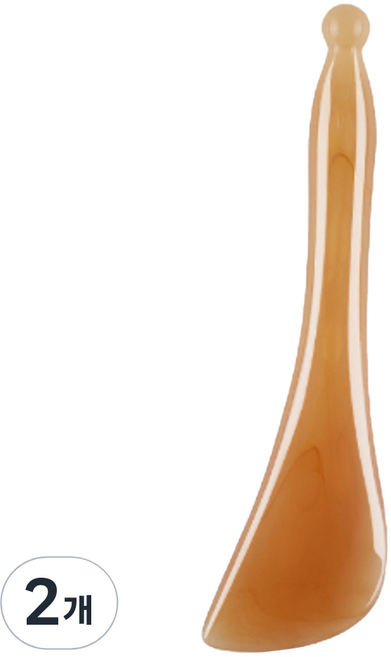 떼루와 괄사스틱 얼굴 괄사 마사지기, 2개