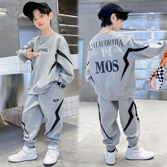 베비포 초등 중등 루즈핏 맨투맨 상하복 세트 RB9