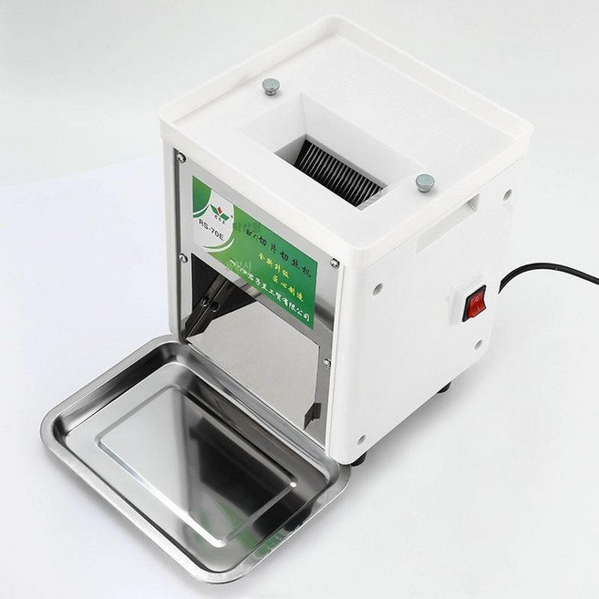 전동 육절기 냉동육 절단기 정육점용 슬라이서 탁상용, 진그레이, 1.5-1.5inch