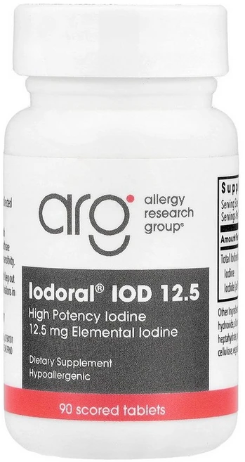 Optimox Iodoral® IOD 12.5 High Potency Iodine 90 Scored Tablets, 90정, 1 - 쿠팡