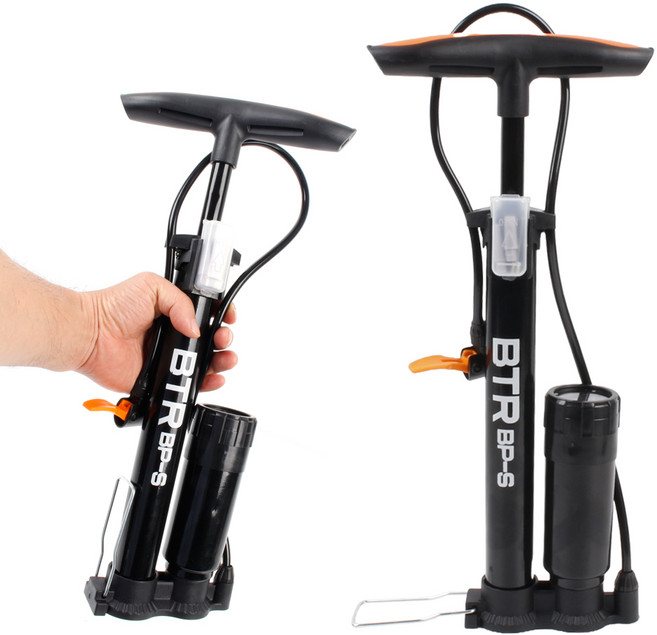 BTR 자전거 펌프 공기압 게이지 BP-S, 1개