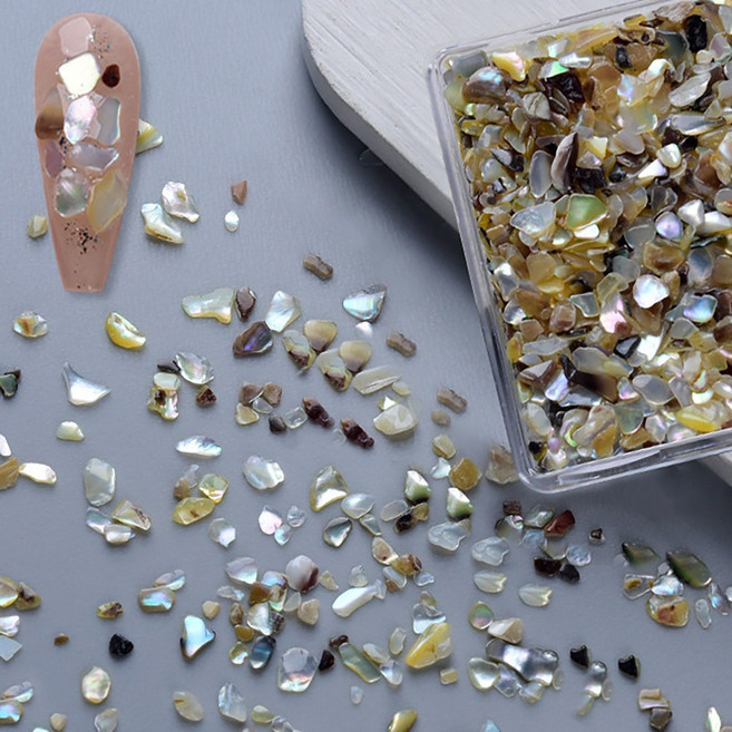 클래식네일 아트 자개 네일파츠 젤네일아트재료, 1개, 믹스(041)